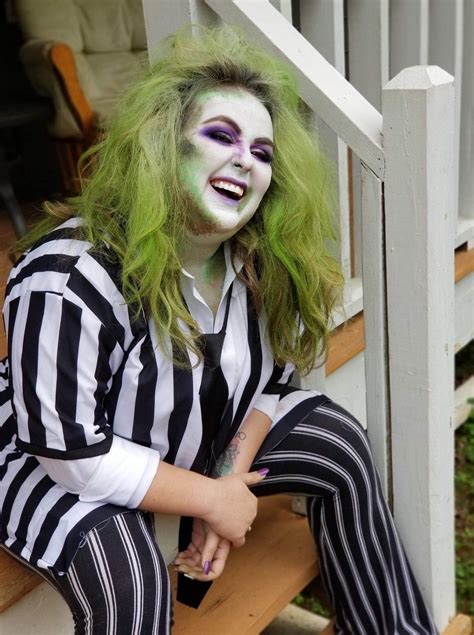 diy womens beetlejuice costume